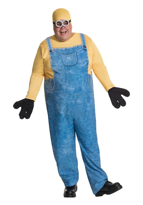 Plus Size Minion Bob Costume