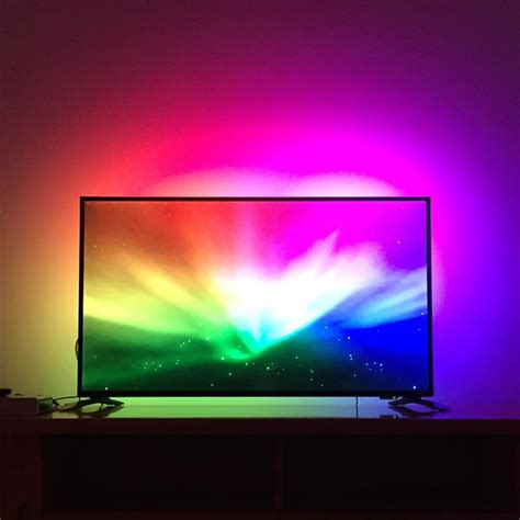 HDMI Ambilight Kit TV Backlight lighting ws2812b Pixels RGB Dream color ...