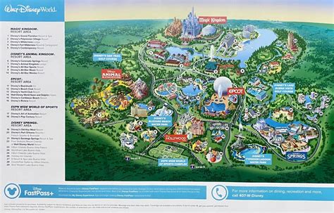 Disney World Parks Map - Vicky Jermaine