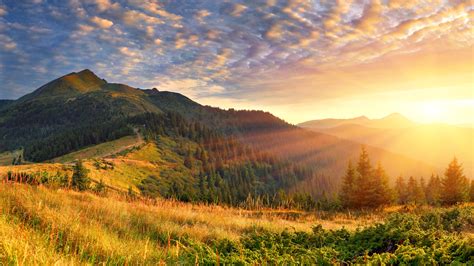 1366x768 Mountain Scenery Morning Sun Rays 4k Laptop HD ,HD 4k ...