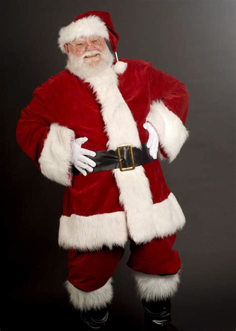 Adult Luxury Velvet Santa Claus Costume | eBay