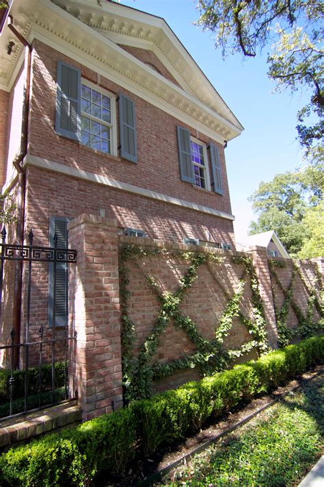 Pink brick house exterior, Outside house colors, Pink brick house