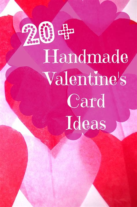 20 Handmade Valentine's Day Card Ideas - BargainBriana