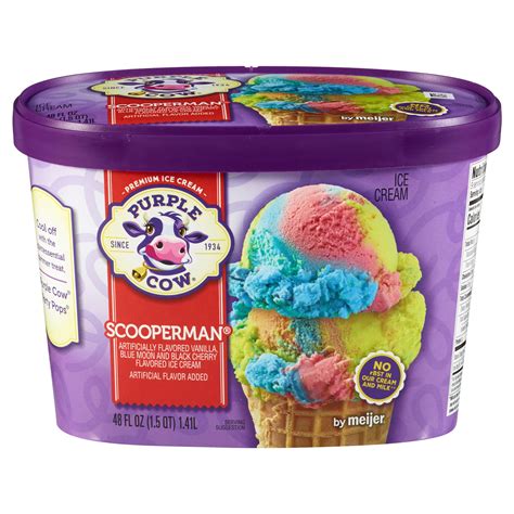 Purple Cow Ice Cream Brand - All About Cow Photos