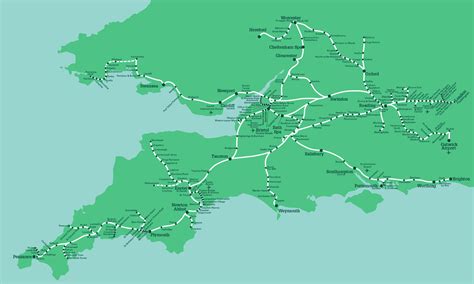 akzeptieren Verwechseln Schub gwr train routes map irgendwo ungebraucht ...