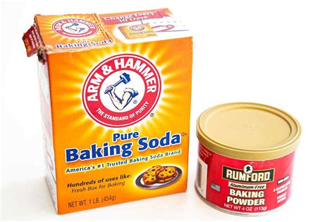 Baking Soda vs. Baking Powder: What's the Difference?