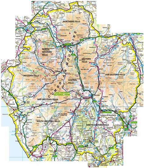 Lake District Map