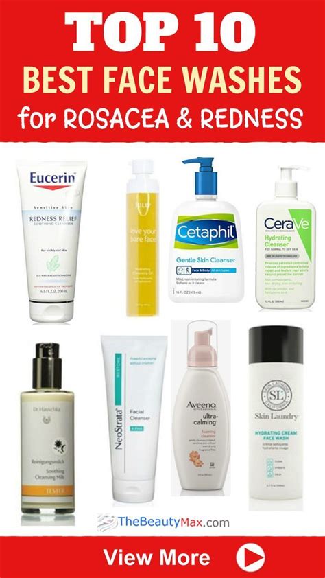 Best Cleanser For Rosacea : 9 Skin Care Products For Rosacea Skin ...