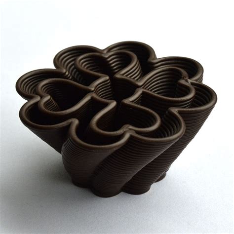 A 3D printed chocolate design from Choc Edge. | Chocolate design ...