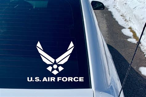 USAF Decal US Air Force decal Air Force sticker Air Force | Etsy