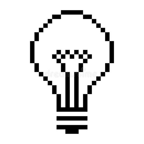 Pixel Art Light Bulb Stock Illustrations – 854 Pixel Art Light Bulb ...