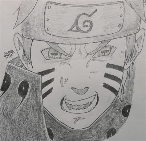 Drawing And Shading Of Naruto Uzumaki | Anime Amino