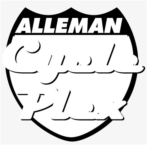 Alleman Cycle Plex Logo Black And White - 2400x2400 PNG Download - PNGkit