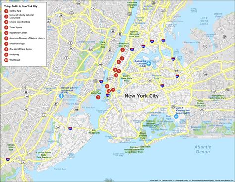 Map of New York City - GIS Geography