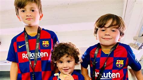 Thiago Messi, Mateo Messi & Ciro Messi | Lionel Messi's Children | Who ...