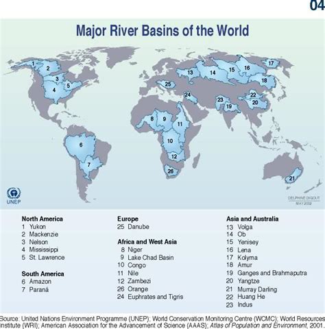 Major River Basins of the World - Vivid Maps