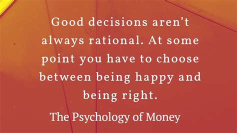 The Psychology of Money Quote | Money quotes, Psychology, Quotes