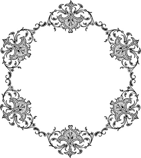 victorian clipart borders - Clipground