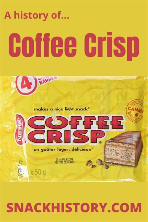 Coffee Crisp - Sweet Taste Of Nostalgia - Snack History