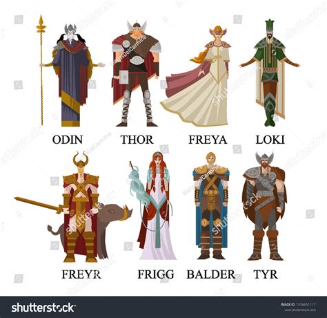 2,297 Norse Gods Images, Stock Photos & Vectors | Shutterstock