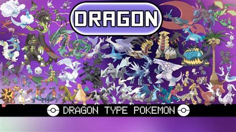 Pokemon Dragon Types