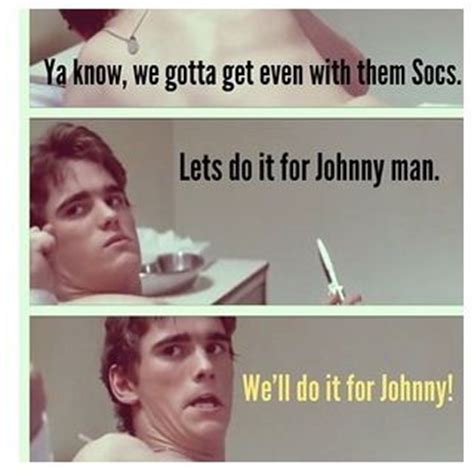 We'll do it for Johnny man #theoutsiders #theartsiders # ...