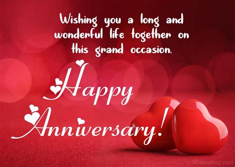 200+ Wedding Anniversary Wishes and Messages - WishesMsg