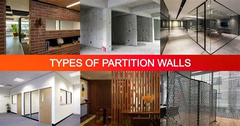 13 Types of Partition Walls - Uses, Advantages & Disadvantages ...