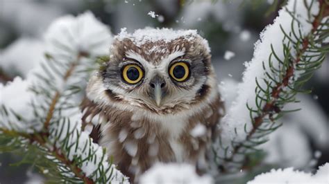 Owl Wallpaper (Funny animals, Whimsical) #4742