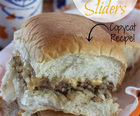 Copycat White Castle Sliders - Everyday Shortcuts