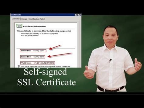 PKI: self-signed digital certificate? | Empower Youth