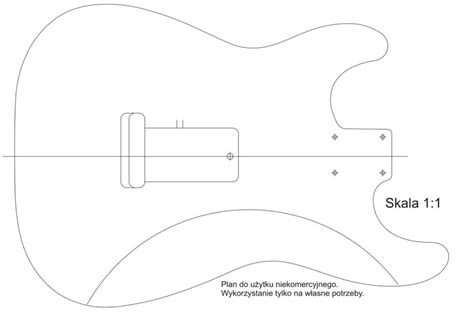 Fender Stratocaster Guitar Templates | Electric Herald