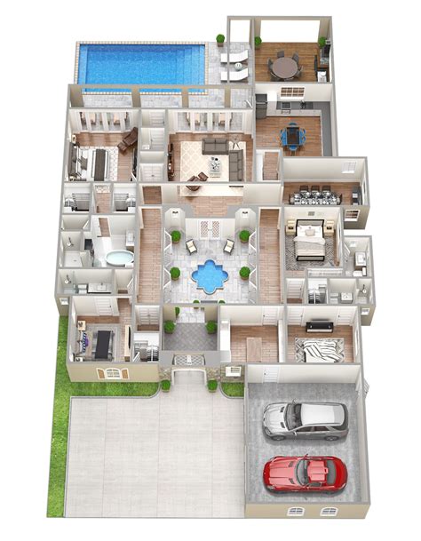 3D Floorplans for the Sawyer Sound Property Tsymbals Design in US ...