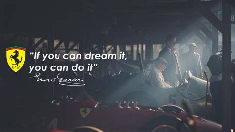 Wallpaper "If you can dream it you can do it" - Enzo Ferrari [1920x1080 ...