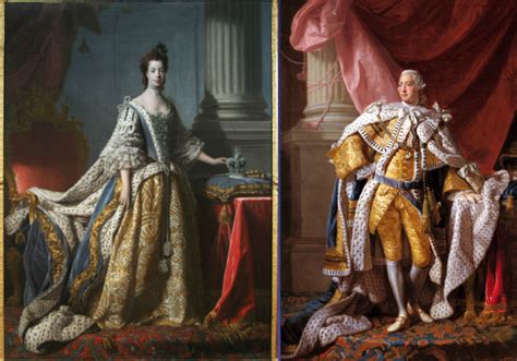 Queen Charlotte (17) and King George (22) at the time of their ...