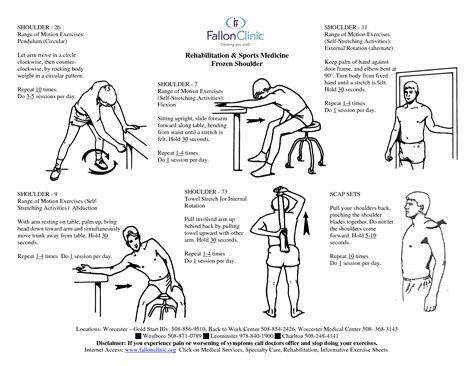 Shoulder Bursitis Physical Therapy Exercises | Rehabilitation Sports ...