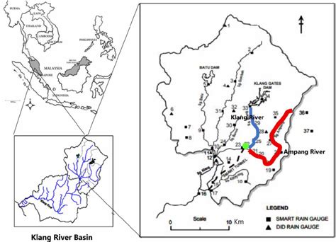 | Map of study location and rain gauge sites. | Download Scientific Diagram