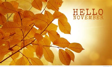 Hello November Wallpapers - Top Free Hello November Backgrounds ...