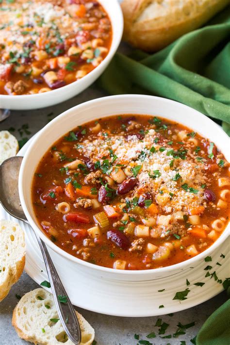 Pasta Fagioli Soup {Better than Olive Garden's!} - Cooking Classy