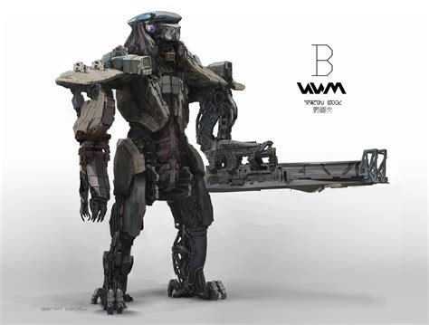 World War Machine Robot Concept Art by Aaron Beck | Concept Art World