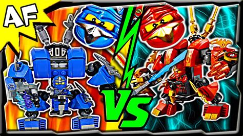 JAY vs KAI - Lego Ninjago MECH BATTLE #1 - Ending A - YouTube