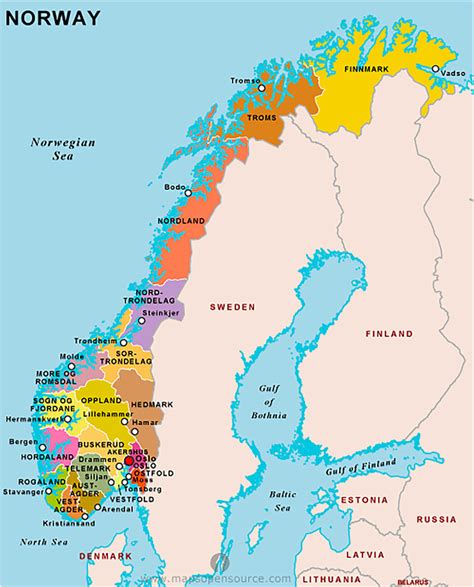 The map of study region-Finnmark, Norway. | Download Scientific Diagram