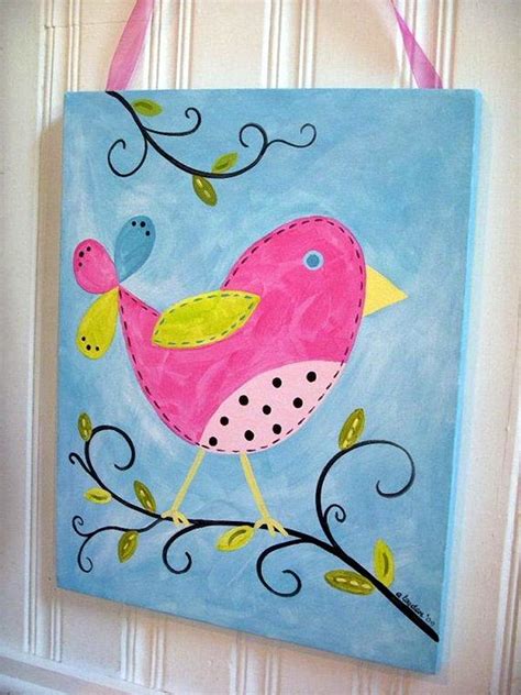 30 More Canvas Painting Ideas | Kids canvas painting, Kids canvas art ...