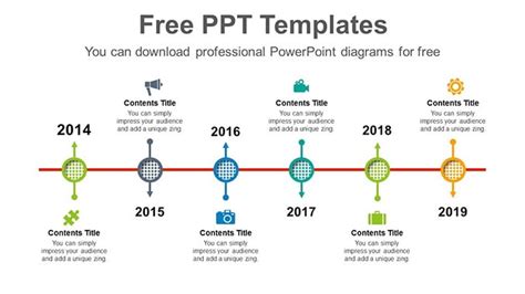 Roadmap PPT template design for business & Project | Free Templates