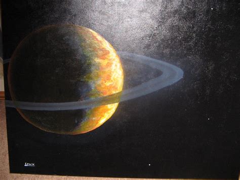 Saturn Planet Painting at PaintingValley.com | Explore collection of ...