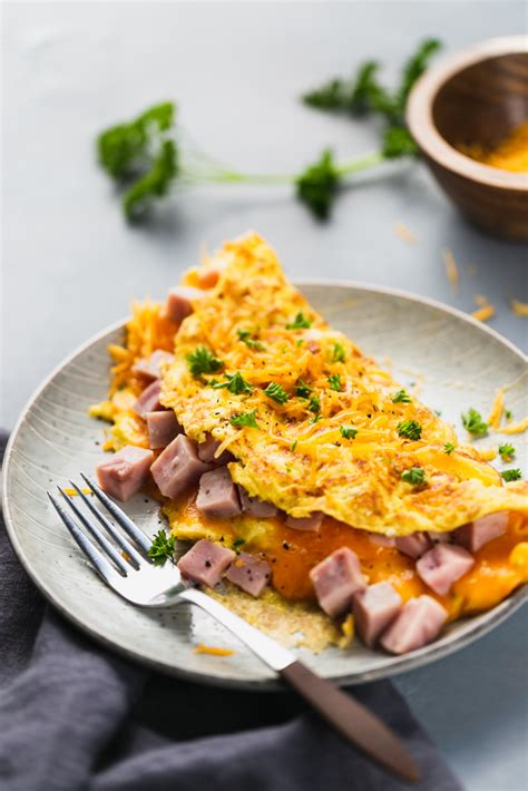 Baked Ham And Cheese Omelet Recipe | Besto Blog