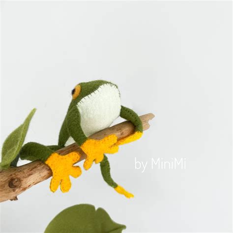 Tropical Felt Frog PDF Pattern Download Sewing Tutorial - Etsy