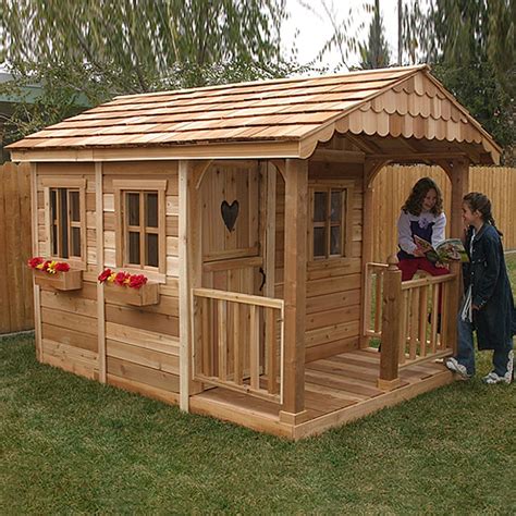 Outdoor Living Today Sunflower Wood Playhouse Kit at Lowes.com