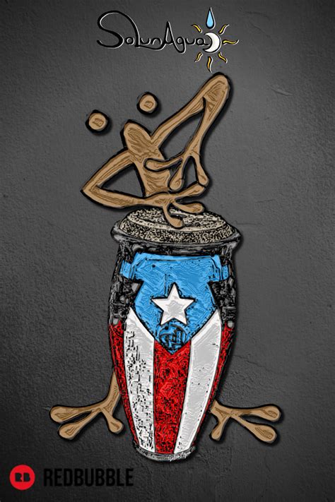 Coqui Taino Conguero in 2021 | Puerto rico art, Puerto rican artwork ...