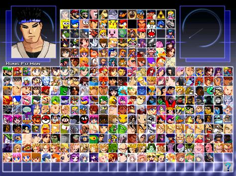 MUGEN Roster (11.11.2021) by Koopastop96 on DeviantArt